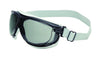 Uvex S1651D by Honeywell Carbonvision Impact Goggles With Black And Gray Frame, Gray Dura-Streme Anti-Fog Anti-Scratch Hard Coat Lens And Neoprene Headband  (1/PR)