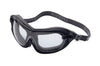 Uvex S1890X by Honeywell Fury Dust Goggles With Black Flame Resistant Soft Frame, Clear Uvextreme Anti-Fog Lens And Fabric Headband  (1/EA)