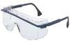 Uvex S2506 By Honeywell Astrospec 3001 Over-The-Glasses Safety Glasses With Black Nylon Frame And SCT-Gray Polycarbonate Ultra-dura Anti-Scratch Hard Coat Lens  (1/EA)
