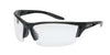 Uvex S2820 by Honeywell Instinct Protective Safety Glasses With Matte Black Polycarbonate And TPR Frame And Clear Polycarbonate Supra-Dura Hardcoat Lens  (10/EA)