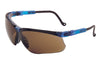 Uvex S3241 By Honeywell Genesis Safety Glasses With Vapor Blue Polycarbonate Frame And Espresso Polycarbonate Ultra-dura Anti-Scratch Hard Coat Lens  (1/EA)