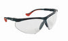 Uvex S3300X By Honeywell Genesis XC Safety Glasses With Black Polycarbonate Frame And Clear Polycarbonate Uvextreme Anti-Fog Lens  (1/EA)