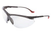Uvex S3308 By Honeywell Genesis XC Safety Glasses With Black Polycarbonate Frame And Silver Mirror Polycarbonate Ultra-dura Anti-Scratch Hard Coat Lens  (10/EA)