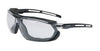 Uvex S4040 by Honeywell Tirade Sealed Safety Glasses With Gloss Black Polycarbonate Frame And Clear Polycarbonate Uvextra Anti-Fog Lens  (1/EA)