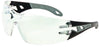Uvex S4130D By Honeywell S4130D Pheos Safety Glasses With Black And Gray Frame And Clear Dura-streme Anti-Fog Hard Coat Lens  (10/PR)