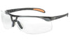 Uvex S4200X By Honeywell Protege Safety Glasses With Metallic Black Frame And Clear Polycarbonate Uvextreme Anti-Fog Lens  (1/EA)