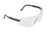 Uvex S4500 By Honeywell Falcon Safety Glasses With Black Plastic Frame And Clear Polycarbonate Ultra-dura Anti-Scratch Hard Coat Lens  (1/EA)