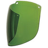 Uvex S9565 by Honeywell Turboshield 9" X 15 7/8" X 3/32" Green Shade 5 Uncoated Polycarbonate Faceshield For Use With Turboshield Headgear and Hardhat Adapter Only  (1/EA)