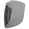 Uvex S9570 by Honeywell Turboshield 9" X 15 7/8" X 3/32" Gray Uncoated Polycarbonate Faceshield For Use With Turboshield Headgear and Hardhat Adapter Only  (10/EA)