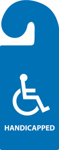 NMC VHT1-PARKING PERMIT, VEHICLE HANG TAG, HANDICAPPED, 8 1/4X3 1/4, RIGID PLASTIC (1 EACH)