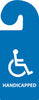 NMC VHT1-PARKING PERMIT, VEHICLE HANG TAG, HANDICAPPED, 8 1/4X3 1/4, RIGID PLASTIC (1 EACH)