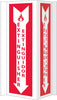 NMC VS44W-VISI, FIRE EXTINGUISHER BILINGUAL, 16X8.75, ACRYLIC (1 EACH)