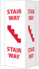 NMC VS46W-VISI, STAIRWAY, 16X8.75, ACRYLIC (1 EACH)