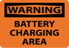 NMC W412PB-WARNING, BATTERY CHARGING AREA, 10X14, PS VINYL (1 EACH)
