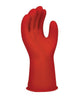 SALISBURY E011R/11 By Honeywell Size 11 Red 11" Type I Natural Rubber Class 0 Low Voltage Electrical Insulating Linesmen's Gloves With Straight Cuff  (1/PR)