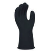 SALISBURY E011B/9H By Honeywell Size 9 1/2 Black 11" Type I Natural Rubber Class 0 Low Voltage Electrical Insulating Linesmen's Gloves With Straight Cuff  (1/PR)