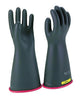 SALISBURY E214RB/8H By Honeywell Size 8 1/2 Black And Red 14" Type I Natural Rubber Class 2 High Voltage Electrical Insulating Linesmen's Gloves With Straight Cuff  (1/PR)
