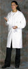 Radnor 64055239 Large White Spunbond Polypropylene Disposable Labcoat With Snap Front Closure  (1/EA)