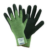 West Chester 710KSSN/2XL 2X Black AndGreen PosiGrip Cut Resistant Gloves With Extended Cuff, Kevlar And Steel Lined And Microfoam Nitrile Coating  (12/PR)