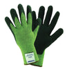 West Chester 710KSSN/S Small Cut And Abrasion Resistant Black Nitrile Dipped Palm Coated Work Gloves With Green Kevlar Liner And Extended Cuff  (1/PR)