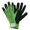 West Chester 710KSSN/XL X-Large Cut And Abrasion Resistant Black Nitrile Dipped Palm Coated Work Gloves With Green Kevlar Liner And Extended Cuff  (1/PR)