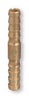 Radnor 64003915  54 1/4'' To 1/4'' Brass No-Stop Barbed Hose Splicer (50 PER CASE)