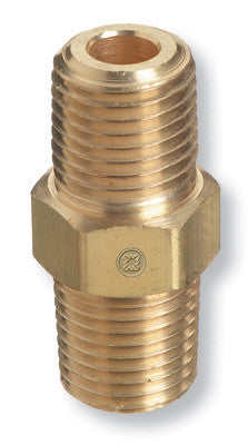 Radnor 64003960  B-4HP 1/4'' NPT Male To 1/4'' NPT Male Brass Pipe Thread Connector (1 PER CASE)
