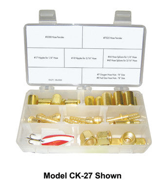 Radnor 64003899  Model CK-28 Hose Repair Kit (1/4'' B Fittings)