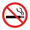 NMC WFS7-FLOOR SIGN, WALK ON, NO SMOKING (SYMBOL), 17'' DIA (1 EACH)