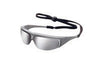 North 11150354 by Honeywell Millennia Safety Glasses With Black Nylon Frame, Silver Mirror Polycarbonate Ultra-dura Anti-Scratch Lens And Breakaway Neck Cord  (1/EA)