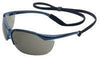 North 11150901 by Honeywell Vapor Wilson Safety Glasses With Metallic Blue Nylon Frame, Gray Polycarbonate TSR Anti-Scratch Hard Coat Lens And Breakaway Neck Cord  (1/EA)