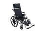 Drive Medical pla416rbdda Viper Plus GT Full Reclining Wheelchair, Detachable Desk Arms, 16" Seat (1/EA)