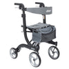 Drive Medical rtl10266bk-t Nitro Euro Style Walker Rollator, Tall, Black (1/EA)