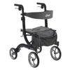 Drive Medical rtl10266bk Nitro Euro Style Walker Rollator, Black (1/EA)