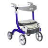 Drive Medical rtl10266bl-hs Nitro DLX Euro Style Walker Rollator, Sleek Blue (1/EA)