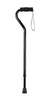 Drive Medical rtl10306 Foam Grip Offset Handle Walking Cane, Black (1/EA)