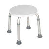 Drive Medical rtl12004kd Adjustable Height Bath Stool, White (1/EA)