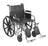 Drive Medical std20ecddahd-elr Sentra EC Heavy Duty Wheelchair, Detachable Desk Arms, Elevating Leg Rests, 20" Seat (1/BX)
