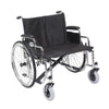 Drive Medical std26ecdda Sentra EC Heavy Duty Extra Wide Wheelchair, Detachable Desk Arms, 26" Seat (1/CV)