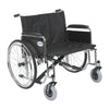 Drive Medical std28ecdfa Sentra EC Heavy Duty Extra Wide Wheelchair, Detachable Full Arms, 28" Seat (1/CV)