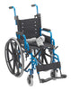Drive Medical wb 1400 Wallaby Pediatric Folding Wheelchair, 14" Seat (1/EA)